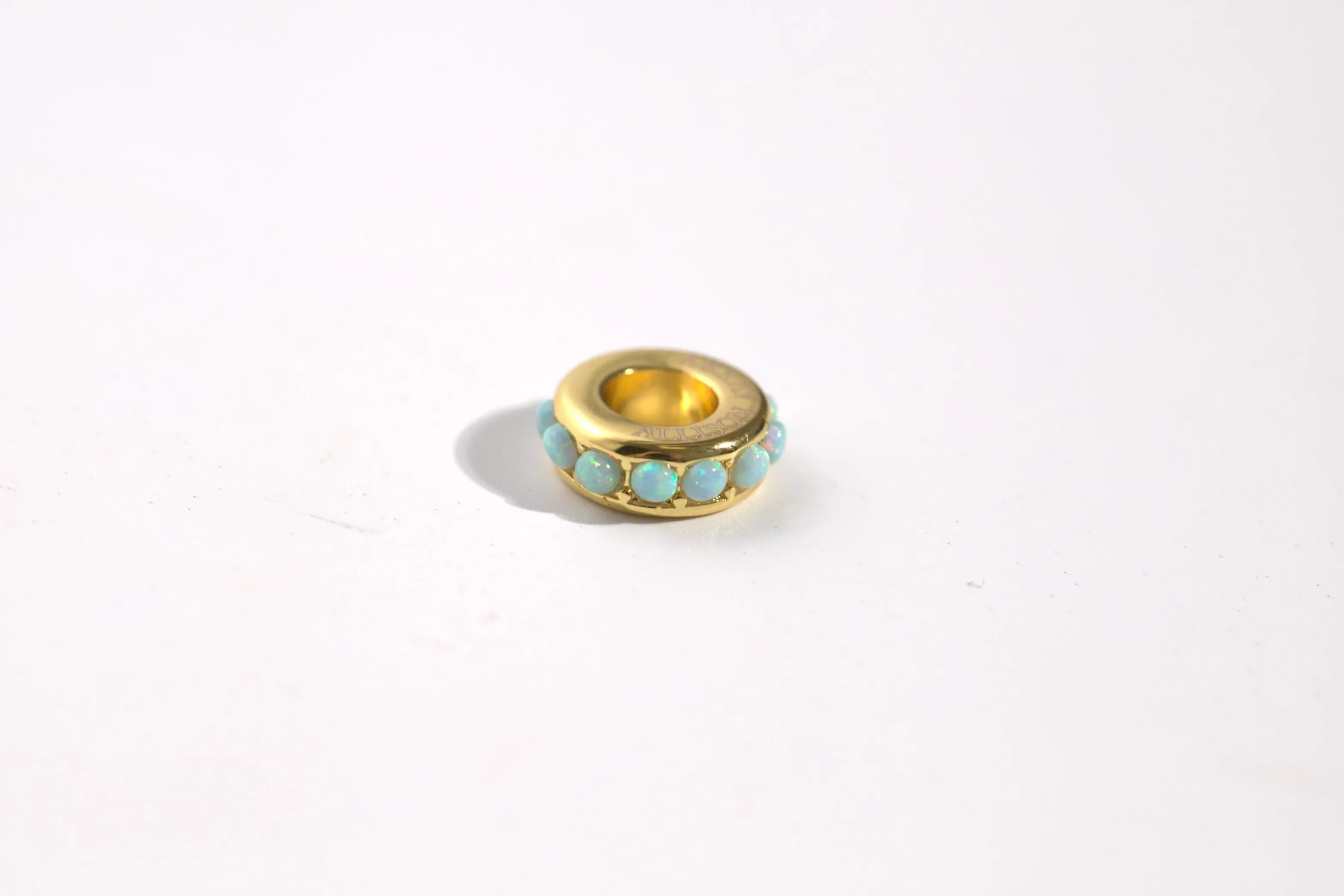 Charm Bar Pave Spacer Beads - Seven Colors - Image 3